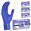 ARNOMED Einweghandschuhe Dunkelblau 100 Stück/Box, Nitrilhandschuhe XL, Einmalhandschuhe, Handschuhe Einweg puderfrei, latexfreie Gummihandschuhe, Einweghandschuhe in S, M, L & XL verfügbar