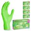 500 Stück ARNOMED Einweghandschuhe Grün, Einmalhandschuhe XS, Nitril Handschuhe Einweg, Nitrilhandschuhe puderfrei, Gummihandschuhe Einweg, Schutzhandschuhe, Handschuhe Nitril in XS, S, M, L, XL