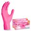 200x ARNOMED Einweghandschuhe Pink (2x100 Stück), Einmalhandschuhe L, Nitril Handschuhe Einweg, Nitrilhandschuhe puderfrei, Gummihandschuhe Einweg Schutzhandschuhe Handschuhe Nitril in XS, S, M, L