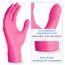 200x ARNOMED Einweghandschuhe Pink (2x100 Stück), Einmalhandschuhe S, Nitril Handschuhe Einweg, Nitrilhandschuhe puderfrei, Gummihandschuhe Einweg Schutzhandschuhe Handschuhe Nitril in XS, S, M, L