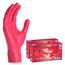 400x ARNOMED Einweghandschuhe Rot (4x100 Stück), Einmalhandschuhe XS, Nitril Handschuhe Einweg, Nitrilhandschuhe puderfrei, Gummihandschuhe Einweg, Schutzhandschuhe, Handschuhe Nitril XS, S, M, L, XL