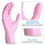 400x ARNOMED Einweghandschuhe Rosa (4x100 Stück), Einmalhandschuhe XS, Nitril Handschuhe Einweg, Nitrilhandschuhe puderfrei, Gummihandschuhe Einweg, Schutzhandschuhe, Handschuhe Nitril in XS, S, M, L