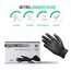 Ritter Premium Nitrilhandschuhe schwarz 100 Stück - Einweghandschuhe latexfrei - Einmalhandschuhe nitril puderfrei - Black Nitrile Gloves - Größe XL