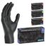 ARNOMED Einweghandschuhe Schwarz Extra Stark, Einmalhandschuhe XL, 50% dickere Nitrilhandschuhe, 100 Stk./Box, Handschuhe Einweg puderfrei, latexfreie Gummihandschuhe, Einweghandschuhe in S, M, L & XL