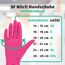 SF Nitrilhandschuhe S Magenta – 100 Stück Einweghandschuhe, Einmalhandschuhe, Medizinische handschuhe, Puderfrei, Latexfrei, für Kochen, Putzen, Medizin, Kosmetik, Haushalt
