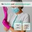 SF Nitrilhandschuhe S Magenta – 100 Stück Einweghandschuhe, Einmalhandschuhe, Medizinische handschuhe, Puderfrei, Latexfrei, für Kochen, Putzen, Medizin, Kosmetik, Haushalt
