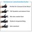 Einweghandschuhe Schwarz Latex, Einmalhandschuhe S, 100 Stück, puderfrei, Handschuhe Einweg, Latexhandschuhe Schwarz, in Größe S, M, L & XL verfügbar