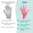 Ansell Micro-Touch Nitrafree Latexfreie Einweghandschuhe, Nitrilhandschuhe Puderfrei, Einmalhandschuhe Rosa, Untersuchungshandschuhe, Op Handschuhe XL (100 Stück)