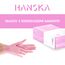 HANSKA 100 rosa Nitril-Einweghandschuhe – puderfrei – Einweg – beidhändig tragbar – unsteril – Gummibasis – Geeignet für medizinische Bereiche und Lebensmittelverarbeitung (100, L)