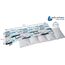 Medi Partners Kirschkernkissen Mikrowelle 60x20cm Körnerkissen groß Wärmekissen 800g 100% Baumwolle 5 kammern abnehmbarer Bezug - Kirschkernkissen nacken schulter Kältetherapie (Cars)