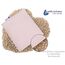 Medi Partners Kirschkernkissen Mikrowelle 20x25cm Körnerkissen groß Wärmekissen 500g Rechteck 100% Baumwolle Öko Natur Massagetherapie - Kirschkernkissen nacken schulter Kältetherapie (Pink Waffel)