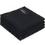 VIVOTE Mikrofasertücher Barista Tuch Schwarz Waffeltuch Spüllappen Waschbar Spültuch für Küche Dicke Haushalts Putzlappen Fusselfrei 30 cm X 30 cm 4 Stück
