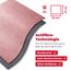 Vileda Actifibre Soft Universal, 2er Set MikrofasertüCher - streifenfreie ReinigungstüCher mit extrem hoher Saugkraft für Küchen & Bad - saugstarkes Mikrofasertuch ohne Chemie - Rosa & Grau