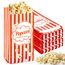 MAQIHAN Popcorn Tüten 100 stück - Popcorntüten Popcorn Klein 100 Stück Movie Night Filmabende Tüten Maschinen Papiertüten Zubehör Popcornmaschine Papier Behälter Snacktüten