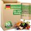 NATURALEAF® Biomüllbeutel 10L | 20 Stück | Bio Müllbeutel mit optimaler Stärke & Haltbarkeit | Kompostierbare Müllbeutel - die nachhaltige Entsorgungslösung für Gastronomie & Haushalt