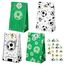 woric 20 Stück Papiertüten Fussball, 4 Stile Fussball Mitgebsel Tüten Geburtstagstüten Partytüten mit 24 Aufkleber für Valentinstag Ostern Deko Geburtstag Kinder Mottoparty Giveaways