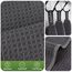 KinHwa Spüllappen Grau Spültuch Waffeltuch Mikrofasertuch waschbar Spültücher für Küche Dicke Putzlappen Fusselfrei 20cmx20cm 6 Stück