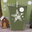 Adventskalender zum Befüllen 2025, Weihnachtskalender Papiertüten, Kraftpapiertüten zum selbst füllen,grüner Stil, 24 Bedruckte Geschenktüten für Kinder Junge und Mädchen, Wiederverwendbar