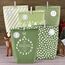 Adventskalender zum Befüllen 2025, Weihnachtskalender Papiertüten, Kraftpapiertüten zum selbst füllen,grüner Stil, 24 Bedruckte Geschenktüten für Kinder Junge und Mädchen, Wiederverwendbar