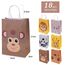 Flintronic Geschenktüten, 18 Stück Tierische Papiertüten Partytüten, Papiertüten Taschen für Kinder Party, Feiern, Baby Geburtstag,Halloween, Weihnachten,Christmas