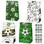 Fußball Party Taschen, 16 Stück Fussball Geschenktüten Papier mit 24 Aufkleber, Football Party Bags Tüten zum Mitgebseltüten Gastgeschenke, Kindergeburtstagen Geburtstagstüten für Süßigkeiten