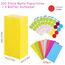 100 Stück Papiertüten Bunt, 18 x 9 x 6 cm Geschenktüte Klein mit 108 Aufkleber Tüten Kindergeburtstag Mitgebsel Tüten Partytüten für Ramadan Hochzeit Valentinstag Geburtstag Ostern (10 Farben)