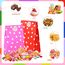 50 Stück Geschenktüten Kindergeburtstag,Tüten kindergeburtstag mit 63 Aufkleber,Papiertüten Kindergeburtstag,Geschenktüten Klein für Mitgebsel Kindergeburtstag,Hochzeit,Party
