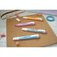STABILO - Textmarker - swing cool Pastel - 4er Pack - Seidengrau, frische Fuchsie, himmlisches Blau, sanftes Orange - Blister