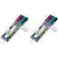 Staedtler permanenter Universalstift Lumocolor, wisch- und wasserfest, sekundenschnell trocken, nachfüllbar, F-Spitze - Linienbreite 0,6 mm, 4 Marker in sortierten Farben, 318 WP4 (Packung mit 2)