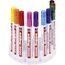 edding 3000 Permanentmarker - 10 Stifte in Stiftehalter - Rund-Spitze 1,5-3 mm - schnell trocknender Permanent Marker - wasserfest, wischfest - für Karton, Kunststoff, Holz, Metall - Universalmarker