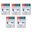 Staedtler Lumocolor 351 WP6 Whiteboard-Marker, Rundspitze ca. 2 mm Linienbreite, Set mit 6 Farben (5 Etui)