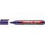 edding 300 Permanentmarker - violett - 1 Stift - Rundspitze 1,5-3 mm - wasserfest, schnell-trocknend - wischfest - für Karton, Kunststoff, Glas, Holz, Metall, Glas