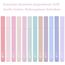 Willingood [12er-Pack] Ästhetische Textmarker mit weicher Keilspitze, No Bleed Bible Highlighter Pastell, Trocknet Schnell Highlighter Stifte