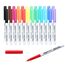 Amazon Basics Ultra Fine Point Permanent Markers, Assorted Colors, 24-Pack