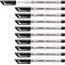 STABILO - Folienstift - OHPen universal - wasserlöslich medium - 10er Pack - schwarz