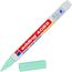 edding 4085 Kreidemarker - pastell-grün - 1 Kreidestift - Rundspitze 1-2 mm - dünner Kreidestift für Tafel abwischbar - zum Beschriften von Fenster, Glas, Spiegel - Tafelstift mit deckenden Farben