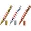 edding 750 Glanzlackmarker - Rundspitze 2-4 mm - Lackstift für Glas, Stein, Holz, Kunststoff und Papier - wasserfest, stark deckend (Gold Silber Kupfer, 3 Stifte)