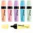 Pelikan Textmarker 490, 6 x Pastell-Farben, 6 Stück, mit Keilspitze