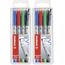 STABILO - Folienstift - OHPen universal - wasserlöslich medium - 8er Pack - grün, rot, blau, schwarz