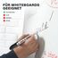 Whiteboard Marker von SmartPanda – Whiteboard Stifte, Folienstift Abwischbar - Doppelspitze, Medium und Fein – Abwischbare Stifte, non Permanent Marker, Whiteboardmarker – 5 Set