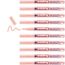 edding 751 Glanzlackmarker - pastellrosa - 10 Lackmarker - Rundspitze 1-2 mm - Lackstift für Glas, Stein, Holz, Kunststoff und Papier - wasserfest, stark deckend