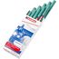 edding 751 Glanzlackmarker - grün-metallic - 10 Lackmarker - Rundspitze 1-2 mm - Lackstift für Glas, Stein, Holz, Kunststoff und Papier - wasserfest, stark deckend
