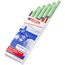edding 751 Glanzlackmarker - pastell-grün - 10 Lackmarker - Rundspitze 1-2 mm - Lackstift für Glas, Stein, Holz, Kunststoff und Papier - wasserfest, stark deckend