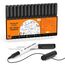 Shuttle Art Whiteboard Marker schwarz, 15 magnetische whiteboard stifte abwischbar schwarz, Folienstift trocken abwischbar fein, für Whiteboards, magnetische Schreibtafeln, Spiegel geeignet