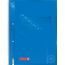 BRUNNEN Collegeblock Premium Student Colour Code | A4, Lineatur 25, 80 Blatt, azur (A4 (Packung mit 5))