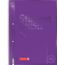 BRUNNEN Collegeblock Premium Student Colour Code | A4, Lineatur 25, 80 Blatt, purple