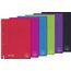 BRUNNEN Collegeblock Premium Student Colour Code | A4, Lineatur 25, 80 Blatt, azur (A4 (Packung mit 5))