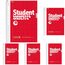 Brunnen 1067942 Notizblock/Collegeblock Student (A4, kariert, 70 g/m², 80 Blatt) (Packung mit 5)
