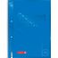 BRUNNEN Collegeblock Premium Student Colour Code | A4, Lineatur 25, 80 Blatt, azur