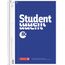 BRUNNEN Collegeblock Student | A4, Lineatur 21, 80 Blatt, blau